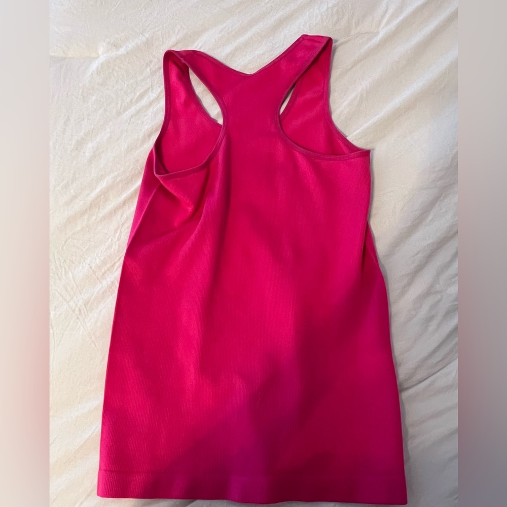 Women's Pink Sleeveless Top